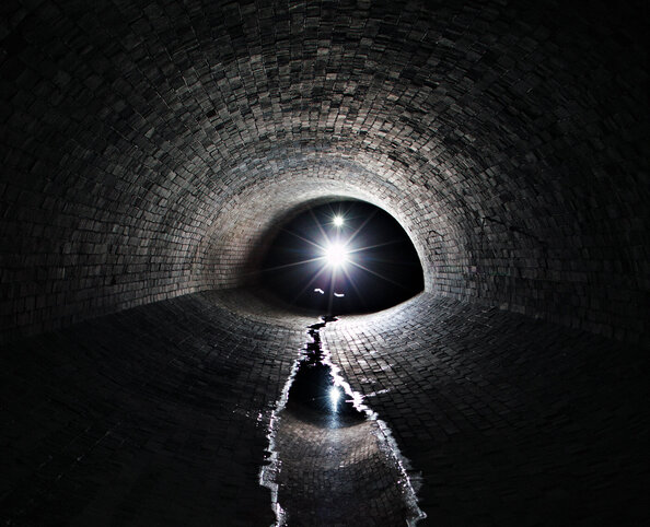 Rozsáhlá stoková síť